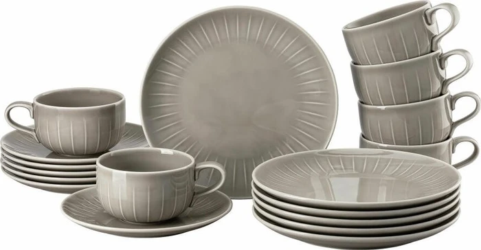Rosenthal Joyn Grau Kaffeeservice, 18-tlg.