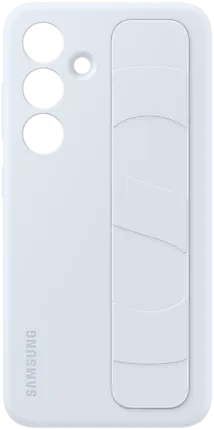 Samsung Silicone Grip Case für Galaxy S24 light blue