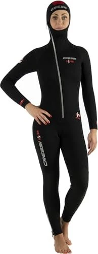 Cressi Diver Nasstauchanzug mit Kopfhaube 5mm (Damen)