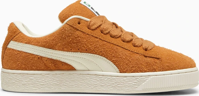 Puma Suede XL Hairy caramel latte/frosted ivory