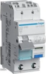 Hager Fehlerstrom-Leitungsschutzschalter 1P+N 6kA B-6A 30mA Typ A QuickConnect
