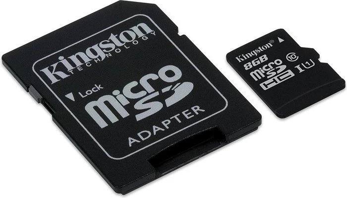 Kingston Industrial Temperature R90/W20 8GB Kit, UHS-I, Class 10