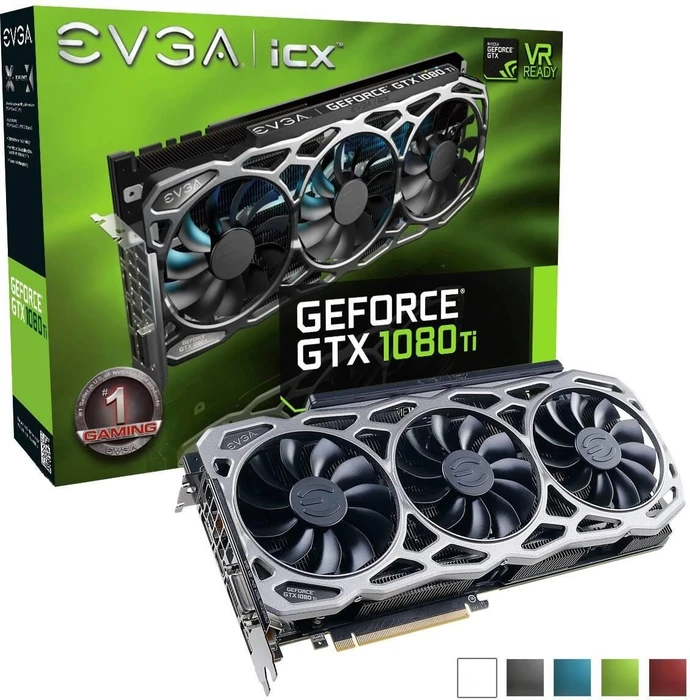 EVGA GeForce GTX 1080 Ti FTW3 Elite, 11GB GDDR5X, DVI, HDMI, 3x DP