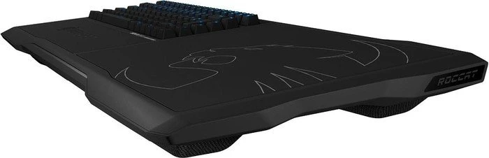 Roccat Sova MK Gaming Lapboard, schwarz, LED blau, TTC BROWN, USB, DE