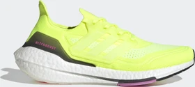 adidas Ultraboost 21 solar yellow/cloud white/screaming pink (Herren)