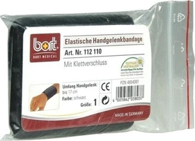 Bort Medical Handgelenkbandage mit Klettverschluss Größe 1 schwarz, 1 Stück