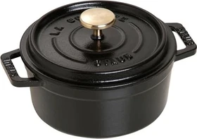 Zwilling Staub Cocotte Schmortopf rund 12cm 400ml schwarz