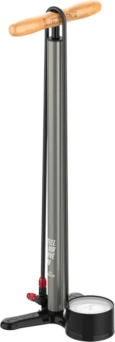 Lezyne Steel HV Drive 3.5 Standpumpe flat grey