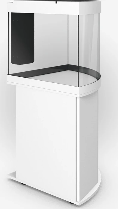 Juwel Trigon 190 LED Aquarium-Set mit Unterschrank, weiß/weiß, 190l