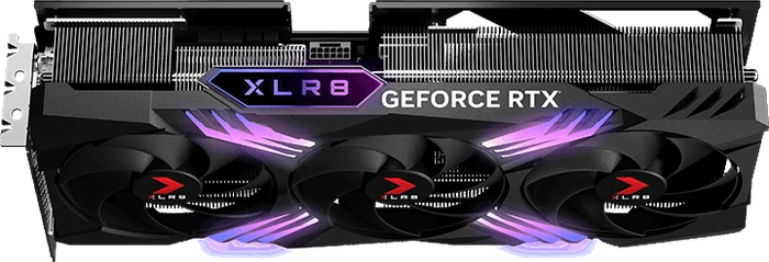 PNY GeForce RTX 4070 Ti XLR8 Gaming Verto Epic-X RGB Overclocked Triple Fan, 12GB GDDR6X, HDMI, 3x DP