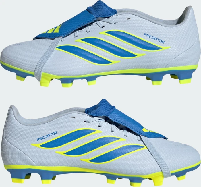 adidas Predator Club Fold-Over Tongue FG/MG crystal sky/ray blue/team solar yellow 2 (Herren)