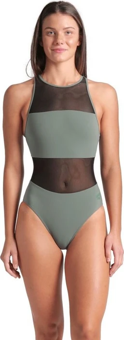Arena Mesh Panels Vent-Back Badeanzug sage (Damen)