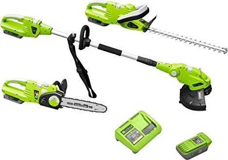 Zipper ZI-GPS40V Gartenpflege Akku-Maschinenset inkl. Akku 2.0Ah