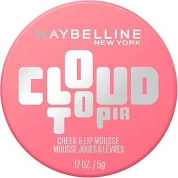 Maybelline CloudTopia cheek & lip mousse 07 moonlit rose, 5g