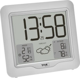 TFA Dostmann Metro Plus Funkwetterstation weiß, digital