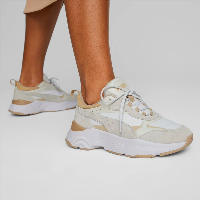 Puma Cassia Mix puma white/vapor grey/granola (Damen)