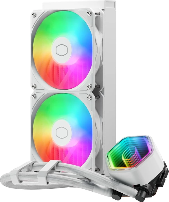 Cooler Master MasterLiquid 240 Core II White, weiß
