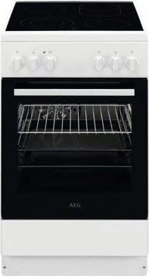 AEG Electrolux CCB54091BW Elektroherd mit Glaskeramik-Kochfeld