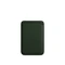 Apple iPhone Leder Wallet mit MagSafe schwarzgrün Vorschaubild