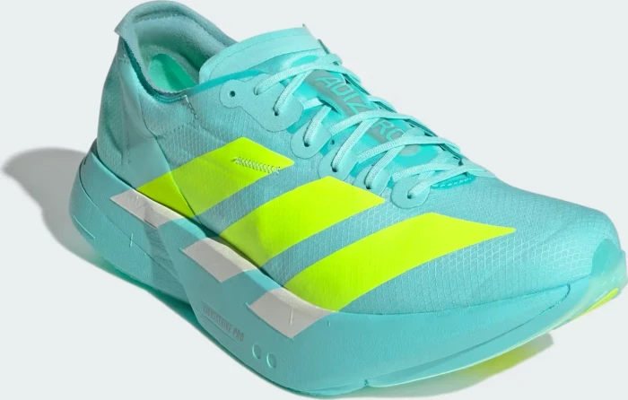 adidas Adizero Adios Pro 4 semi flash aqua/lucid lemon/mint ton (Herren)