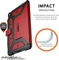 UAG Metropolis Series Case für Apple iPad 10.2" 2019/2020, Magma rot Vorschaubild