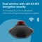 Kensington Orbit Wireless Trackball mit Scroll Ring schwarz, Bluetooth Vorschaubild