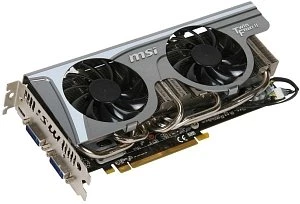MSI GeForce GTX 465, N465GTX Twin Frozr II, 1GB GDDR5, 2x DVI, Mini HDMI