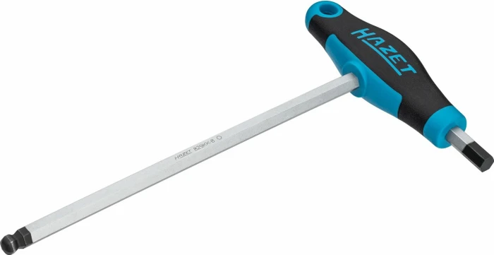 Hazet 829KK-8 T-Griff Innensechskant Schraubendreher, 8x200mm