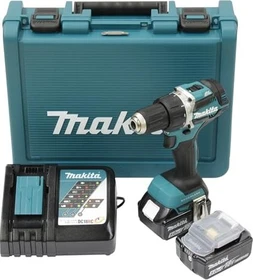 Makita DDF484RTE Akku-Bohrschrauber inkl. Koffer + 2 Akkus 5.0Ah