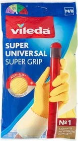 Vileda Haushaltshandschuhe Super Grip Größe M gelb, 2 Stück