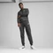 Puma Essentials No. 1 Logo Fleece Trainingshose lang dark gray heather (Herren) Vorschaubild