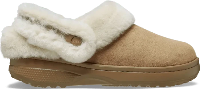 Crocs Classic Unfurgettable Vegan Suede Clog sepia