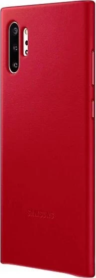 Samsung Leather Cover für Galaxy Note 10+ rot