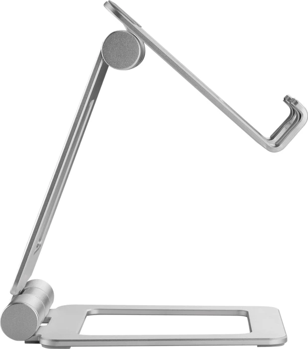InLine Smartphone & Tablet Halter Aluminium, Tablet-Stand bis 10", faltbar