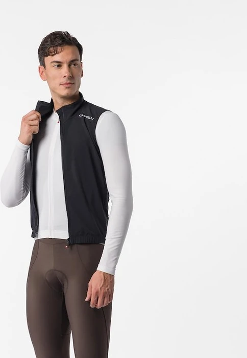 Castelli Espresso 2 Fahrradweste schwarz/weiß (Herren)