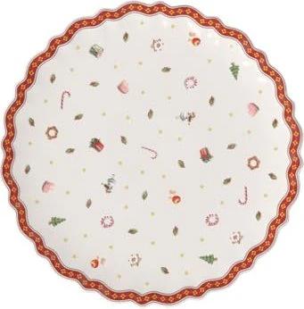 Villeroy & Boch Toy's Delight Kuchenplatte rund auf Fuß 28cm