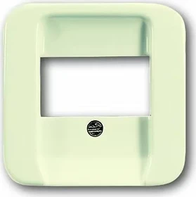 Busch-Jaeger Zentralscheibe Multimedia 1-fach weiß - Busch-Duro 2000 SI