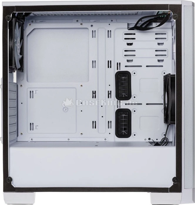 BitFenix Nova Mesh TG weiß, Glasfenster