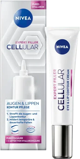 Nivea Cellular Expert Filler Augen & Lippen Konturpflege, 15ml