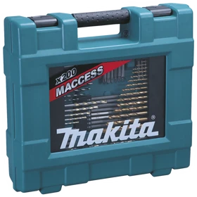 Makita Bohrer-/Bits-Zubehörset inkl. Koffer, 200-tlg.
