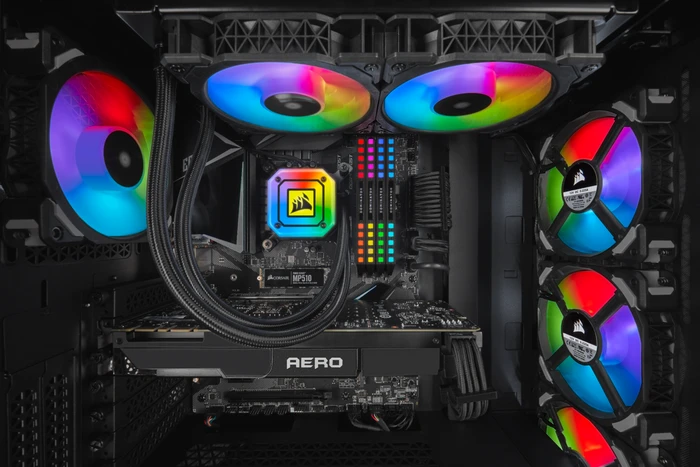 Corsair iCUE H100i Elite Capellix, schwarz