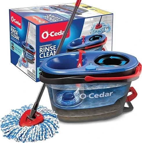 O-Cedar EasyWring RinseClean Wischmop-Set