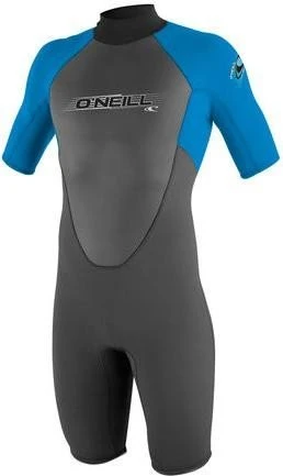 O'Neill Reactor Spring Shorty kurzarm 2/2/2mm schwarz/blau (Junior)