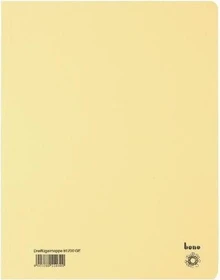 Bene Dreiflügelmappe, A4, gelb