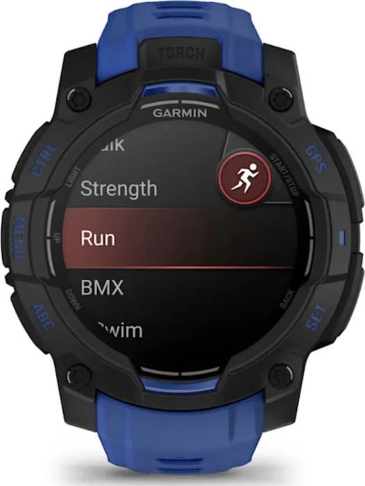 Garmin Instinct 3 45mm AMOLED bolt blue