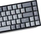 Keychron K6, 65%, LEDs weiß, hot-swap, schwarz/grau, Gateron RED, USB/Bluetooth, DE Vorschaubild