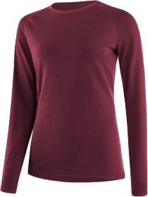 Löffler Transtex Merino Funktionsshirt langarm purpur (Damen)