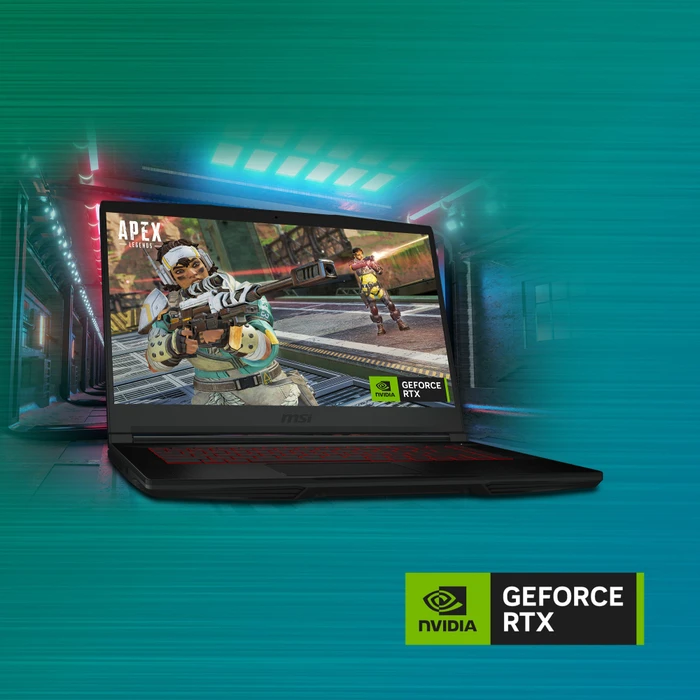 MSI GF63 Thin 12VE-087, Core i5-12450H, 16GB RAM, 512GB SSD, GeForce RTX 4050, DE