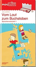 mini LÜK Deutsch Vom Laut zum Buchstaben - Sprachlernwerkstatt 1