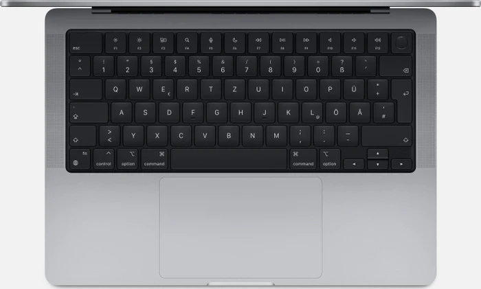 Apple MacBook Pro 14.2", Space Gray, M2 Pro - 12 Core CPU / 19 Core GPU, 16GB RAM, 512GB SSD, DE [2023]